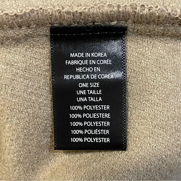 NWT Anthropologie Cape Sherpa Teddy Brown Snap Front Collared Poncho One Size - Picture 4 of 8